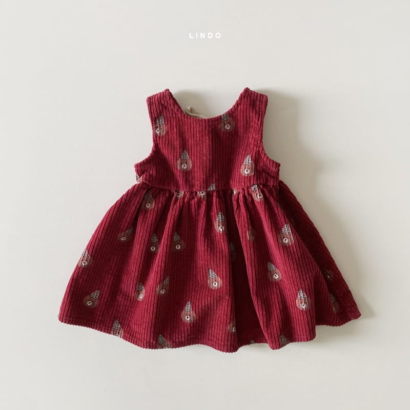 LINDO - Korean Children Fashion - #Kfashion4kids - Paris Bear One-piece - 3
