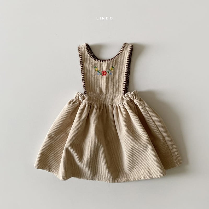 LINDO - Korean Children Fashion - #Kfashion4kids - Maple Rib One-piece - 2