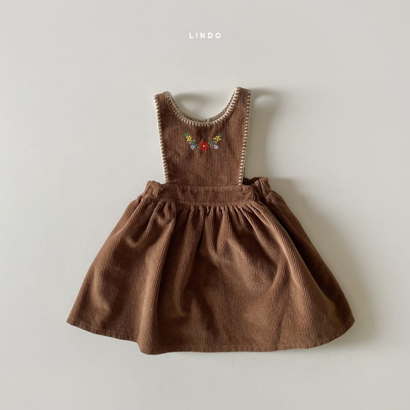 LINDO - Korean Children Fashion - #Kfashion4kids - Maple Rib One-piece - 3