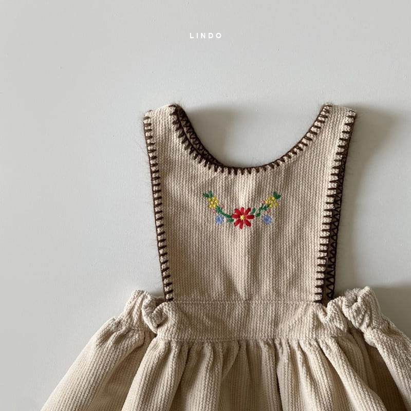 LINDO - Korean Children Fashion - #Kfashion4kids - Maple Rib One-piece - 4