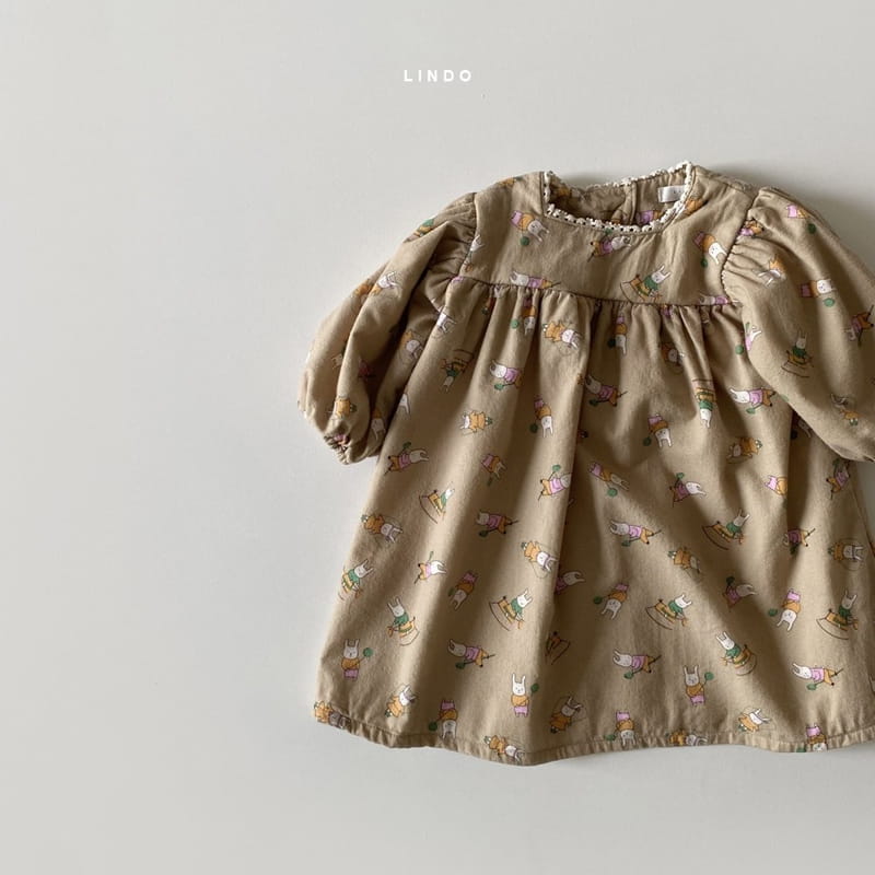 LINDO - Korean Children Fashion - #Kfashion4kids - Tutu Square One-piece - 7