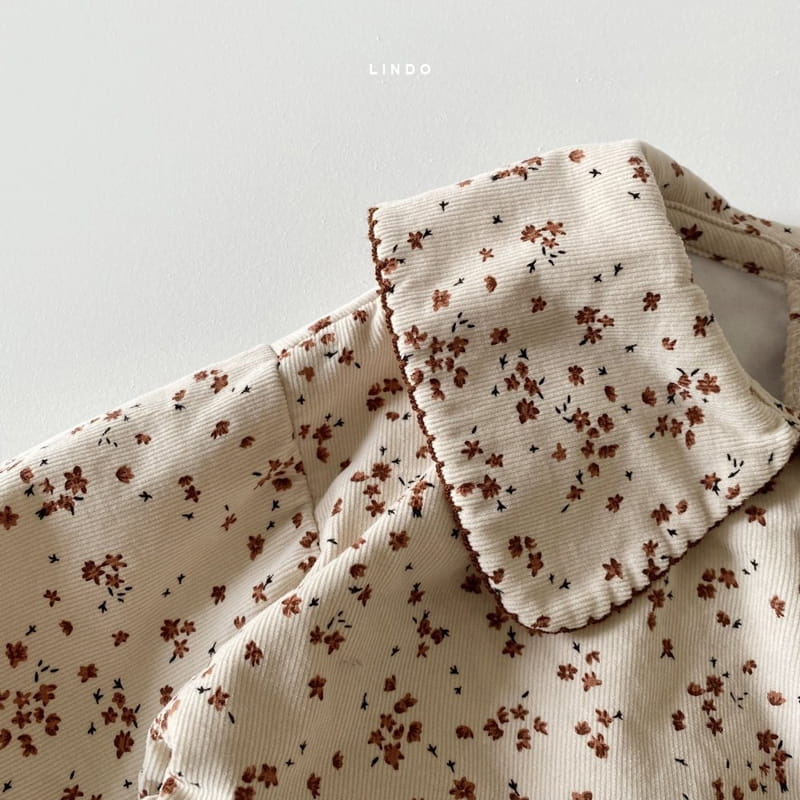 LINDO - Korean Children Fashion - #Kfashion4kids - Picot Collar One-piece - 7