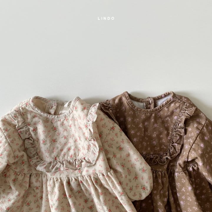 LINDO - Korean Children Fashion - #Kfashion4kids - Vintage Rose One-piece