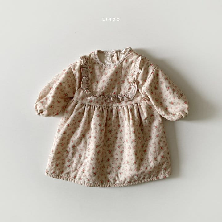 LINDO - Korean Children Fashion - #Kfashion4kids - Vintage Rose One-piece - 4