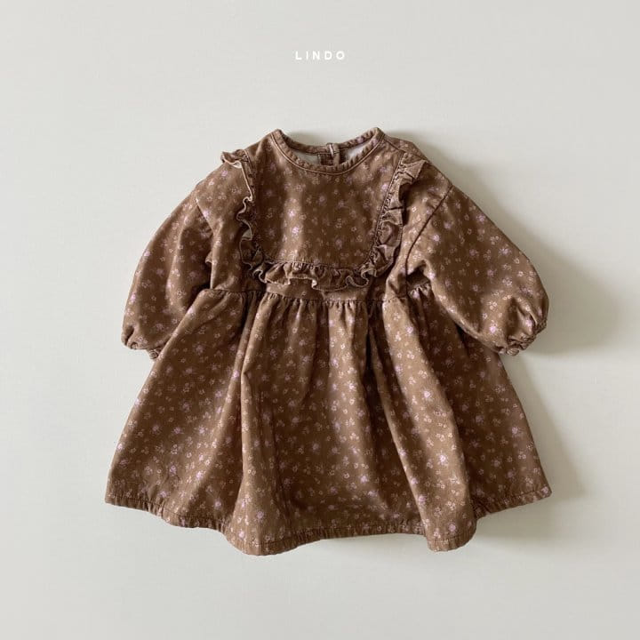 LINDO - Korean Children Fashion - #Kfashion4kids - Vintage Rose One-piece - 5
