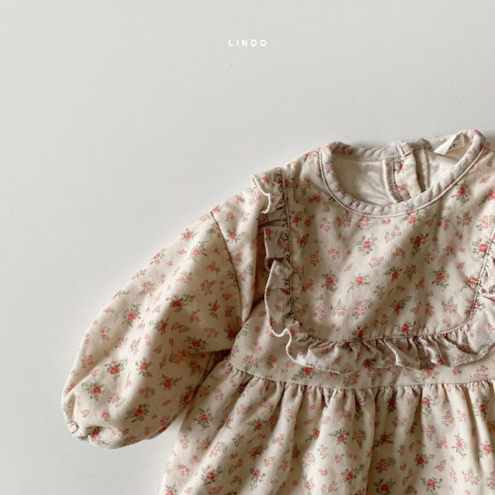 LINDO - Korean Children Fashion - #Kfashion4kids - Vintage Rose One-piece - 6