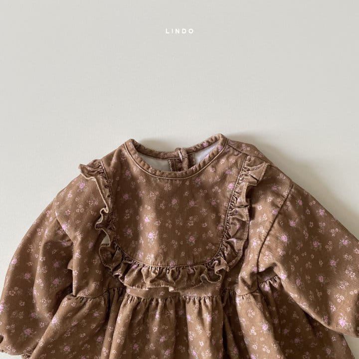 LINDO - Korean Children Fashion - #Kfashion4kids - Vintage Rose One-piece - 7