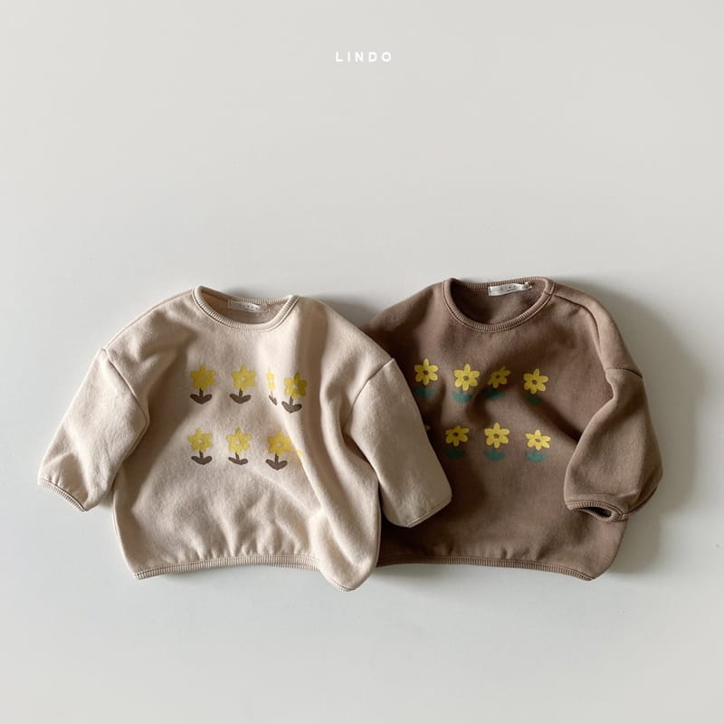 LINDO - Korean Children Fashion - #Kfashion4kids - Flower Fleece Tee - 8