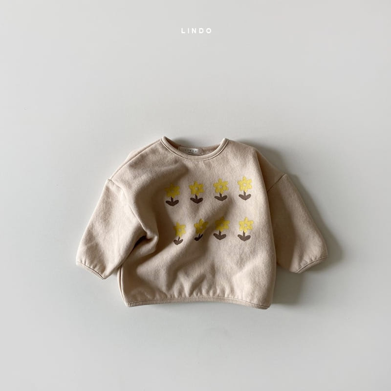 LINDO - Korean Children Fashion - #Kfashion4kids - Flower Fleece Tee - 9