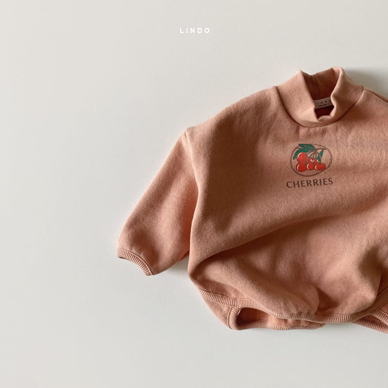 LINDO - Korean Children Fashion - #Kfashion4kids - Cherry Fleece Tee