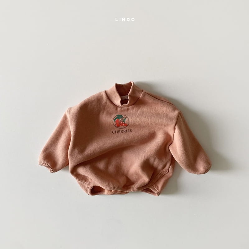 LINDO - Korean Children Fashion - #Kfashion4kids - Cherry Fleece Tee - 4
