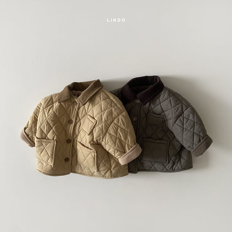LINDO - Korean Children Fashion - #Kfashion4kids - Classic Quilting Jacket - 4