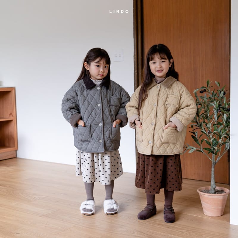 LINDO - Korean Children Fashion - #Kfashion4kids - Classic Quilting Jacket - 6