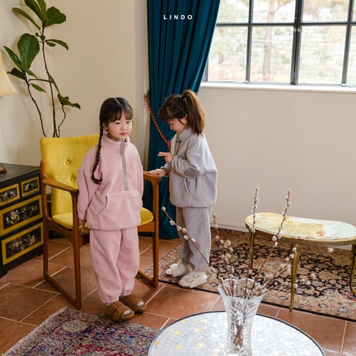 LINDO - Korean Children Fashion - #Kfashion4kids - Check Board Anorak - 2