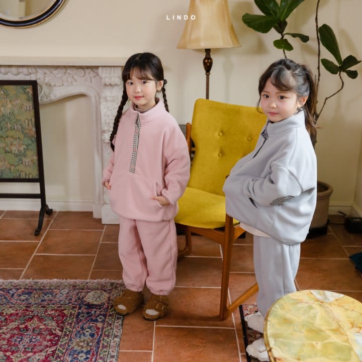 LINDO - Korean Children Fashion - #Kfashion4kids - Check Board Jogger Pants - 4