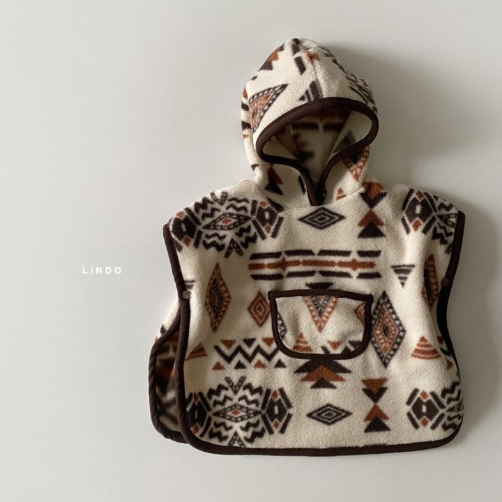 LINDO - Korean Children Fashion - #Kfashion4kids - Camping Cape - 3