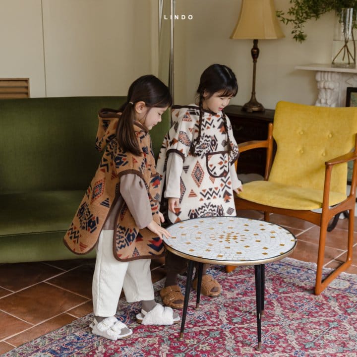 LINDO - Korean Children Fashion - #Kfashion4kids - Camping Cape - 7