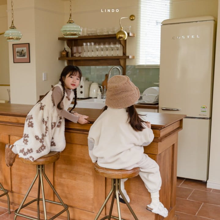 LINDO - Korean Children Fashion - #Kfashion4kids - Flower Ppo One-piece