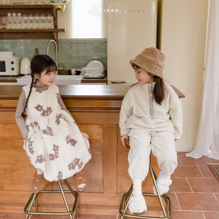 LINDO - Korean Children Fashion - #Kfashion4kids - Flower Ppo One-piece - 5