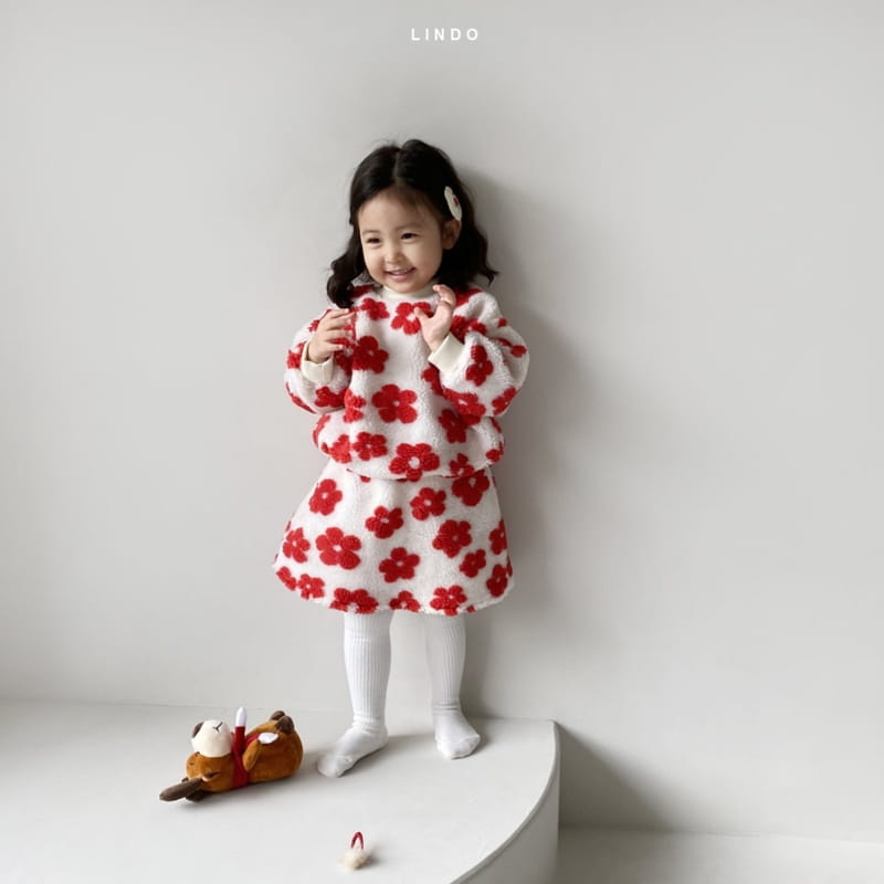 LINDO - Korean Children Fashion - #Kfashion4kids - Fruit Dumble Top Bottom Set - 2