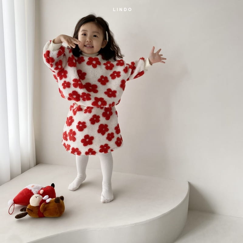LINDO - Korean Children Fashion - #Kfashion4kids - Fruit Dumble Top Bottom Set - 6