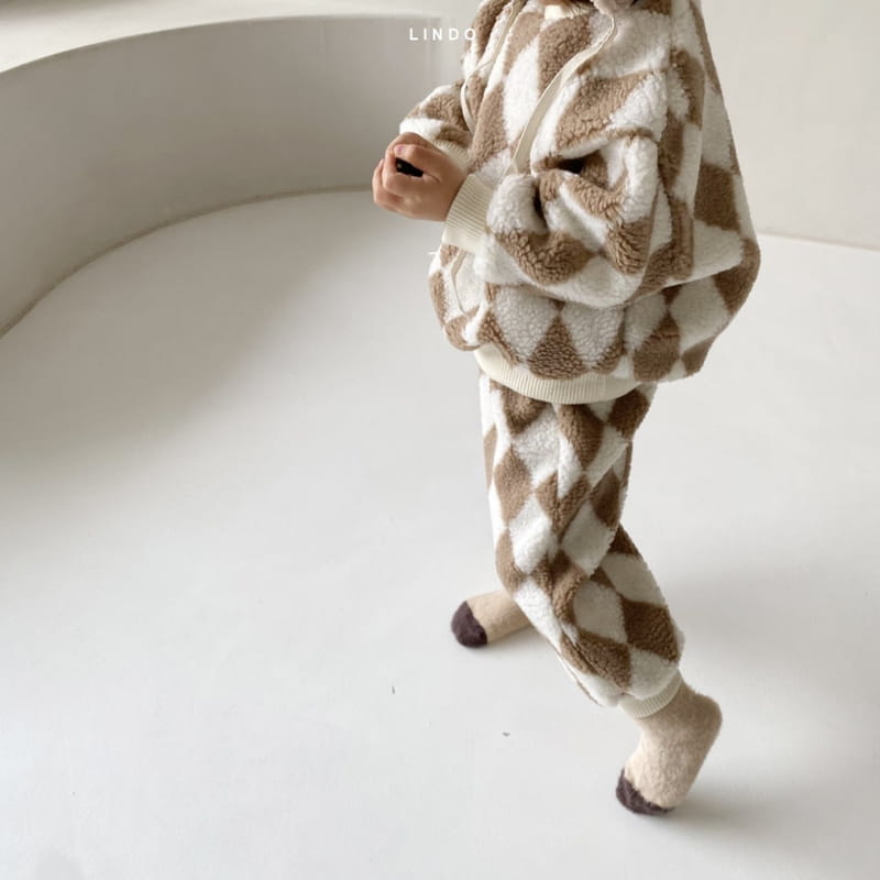 LINDO - Korean Children Fashion - #Kfashion4kids - Dia Dumble Top Bottom Set - 5
