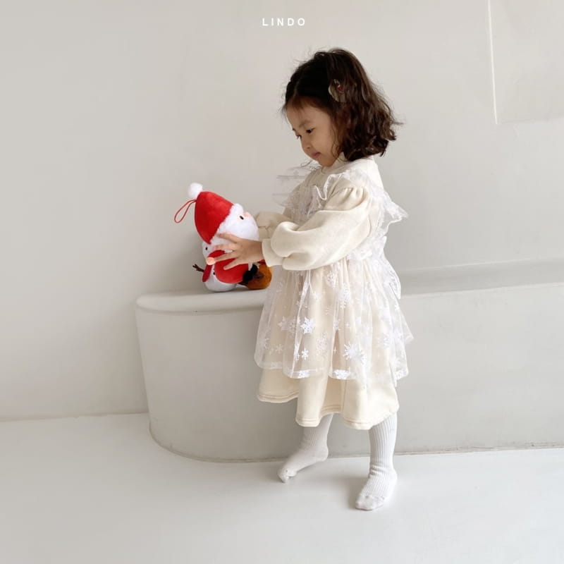 LINDO - Korean Children Fashion - #Kfashion4kids - Snow Flower Apron  - 9