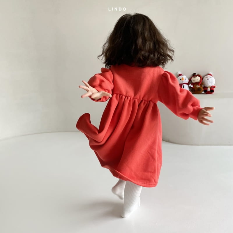 LINDO - Korean Children Fashion - #Kfashion4kids - Alph Embroidery One-piece - 10