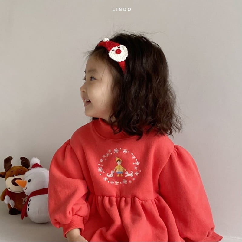 LINDO - Korean Children Fashion - #Kfashion4kids - Alph Embroidery One-piece - 3