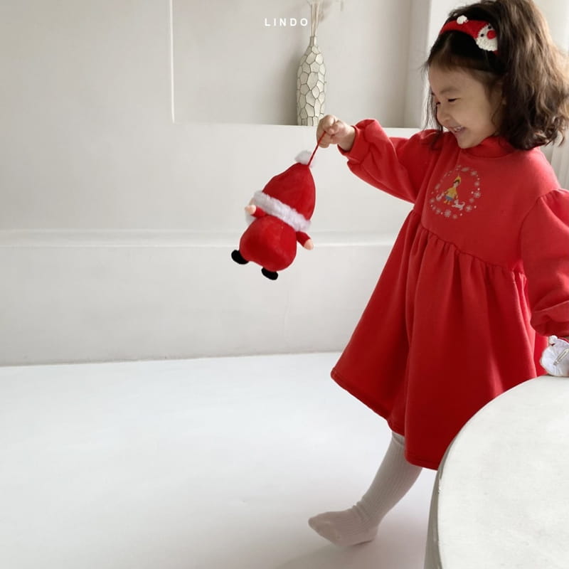 LINDO - Korean Children Fashion - #Kfashion4kids - Alph Embroidery One-piece - 4