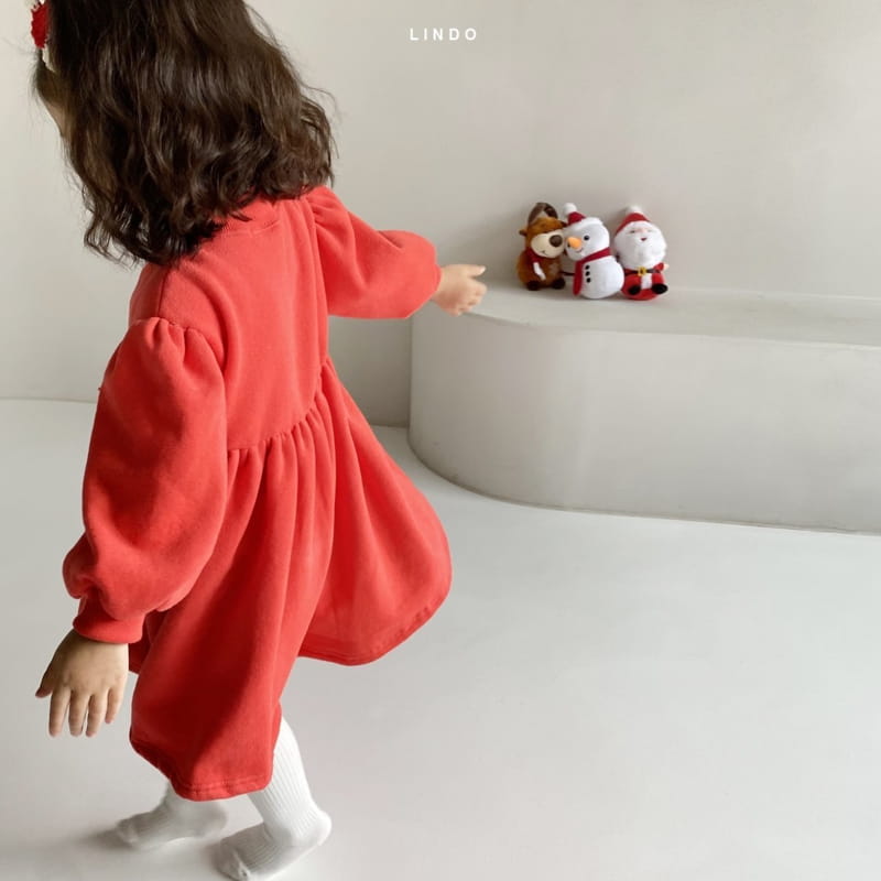 LINDO - Korean Children Fashion - #Kfashion4kids - Alph Embroidery One-piece - 5