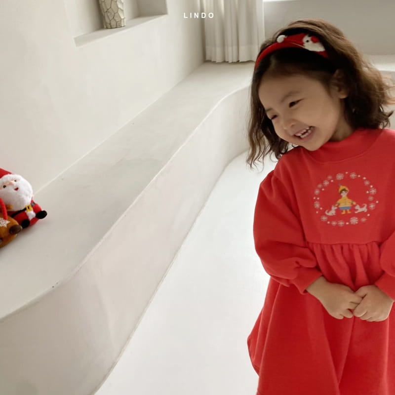 LINDO - Korean Children Fashion - #Kfashion4kids - Alph Embroidery One-piece - 6