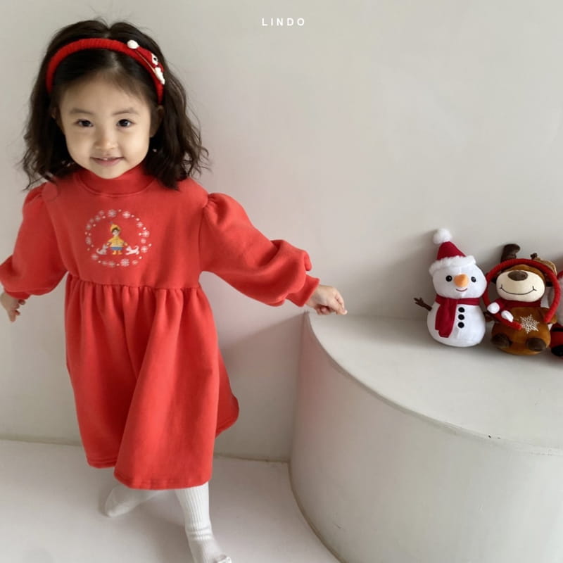 LINDO - Korean Children Fashion - #Kfashion4kids - Alph Embroidery One-piece - 8