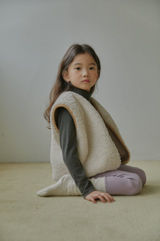 LITTLE B - Korean Children Fashion - #Kfashion4kids - Rib Turtleneck Tee - 2