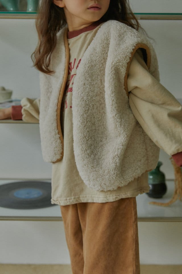 LITTLE B - Korean Children Fashion - #Kfashion4kids - Fleece Vest - 4