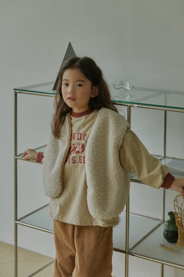 LITTLE B - Korean Children Fashion - #Kfashion4kids - Fleece Vest - 5