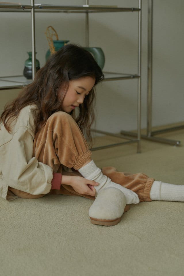LITTLE B - Korean Children Fashion - #Kfashion4kids - Veloure Pants - 4