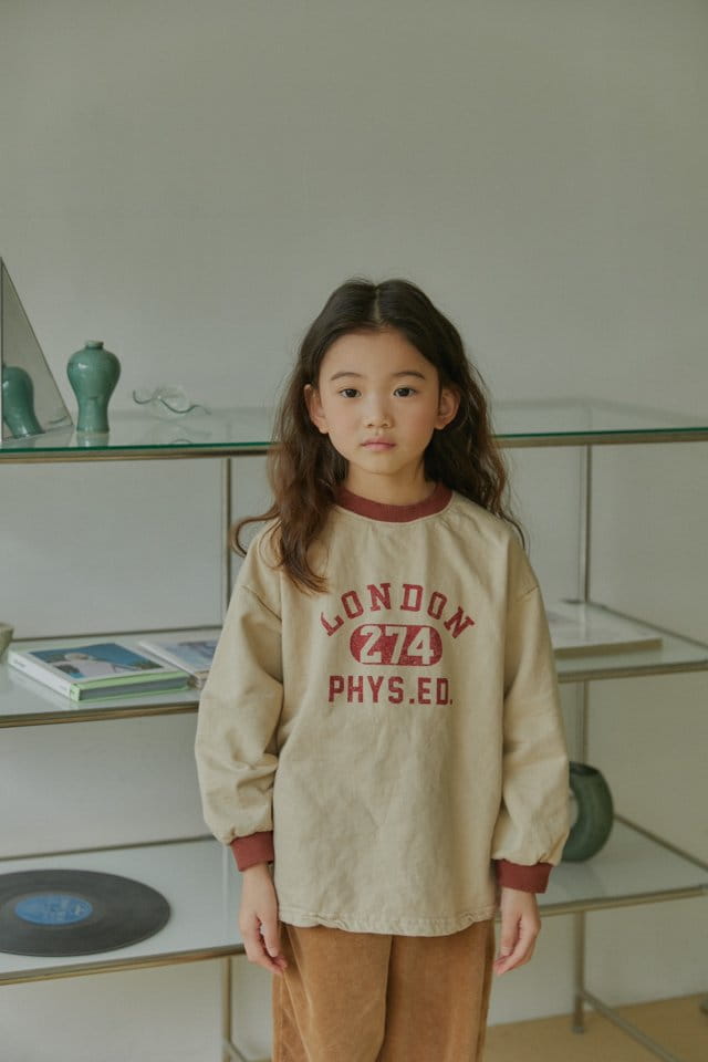 LITTLE B - Korean Children Fashion - #Kfashion4kids - London Color Tee - 2