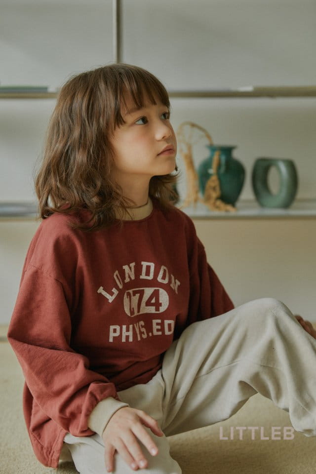 LITTLE B - Korean Children Fashion - #Kfashion4kids - London Color Tee - 6
