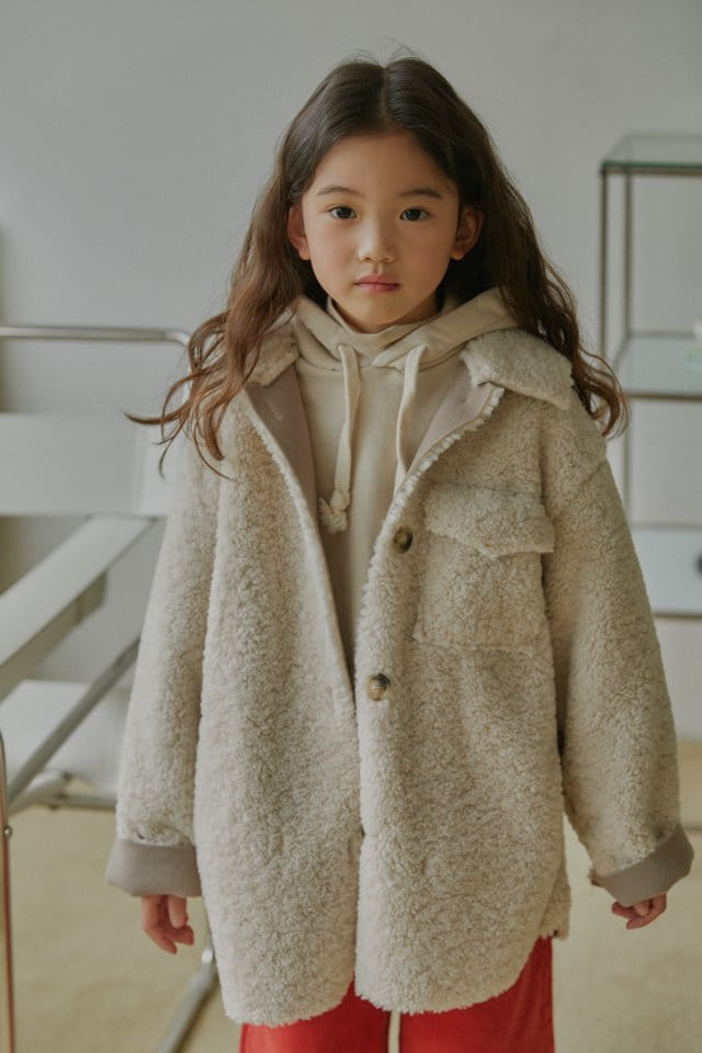 LITTLE B - Korean Children Fashion - #Kfashion4kids - Fleece Jacket - 4