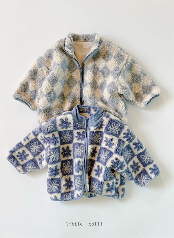 LITTLE COLLI - Korean Children Fashion - #Kfashion4kids - Square Dumble Jacket - 5