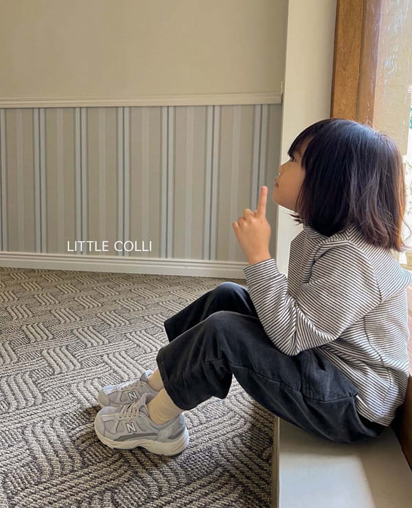 LITTLE COLLI - Korean Children Fashion - #Kfashion4kids - Stripes Turtleneck Tee - 11