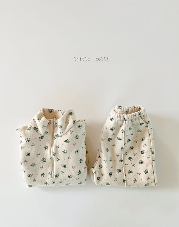 LITTLE COLLI - Korean Children Fashion - #Kfashion4kids - Winter Top Bottom Set