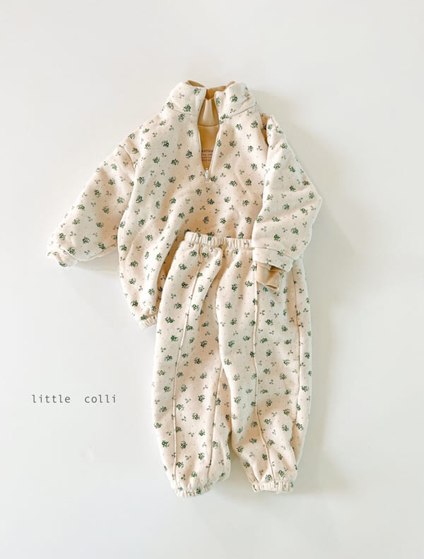 LITTLE COLLI - Korean Children Fashion - #Kfashion4kids - Winter Top Bottom Set - 2