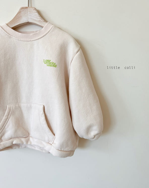 LITTLE COLLI - Korean Children Fashion - #Kfashion4kids - Sound Sweatshirt