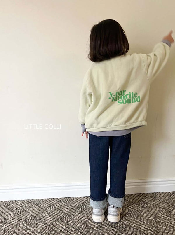 LITTLE COLLI - Korean Children Fashion - #Kfashion4kids - Sound Sweatshirt - 11