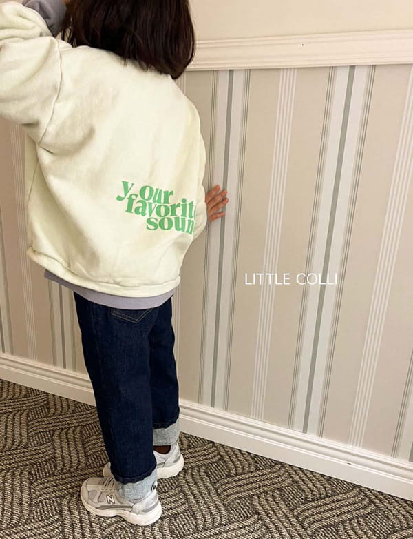 LITTLE COLLI - Korean Children Fashion - #Kfashion4kids - Sound Sweatshirt - 12