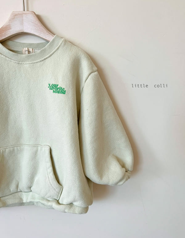 LITTLE COLLI - Korean Children Fashion - #Kfashion4kids - Sound Sweatshirt - 3
