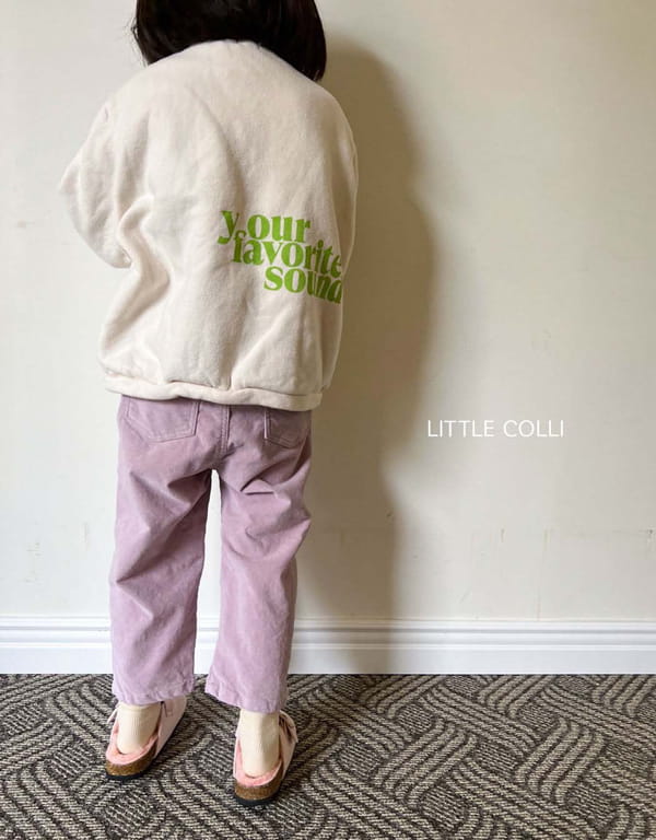LITTLE COLLI - Korean Children Fashion - #Kfashion4kids - Sound Sweatshirt - 9