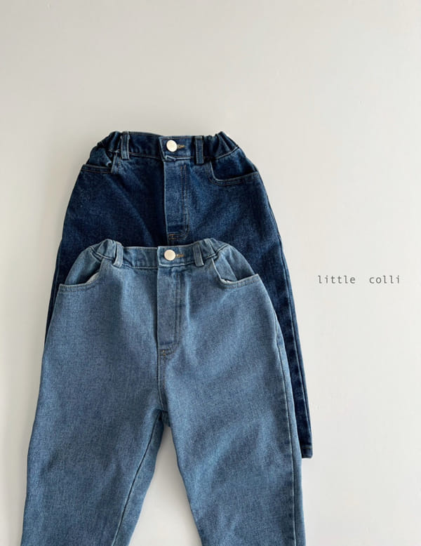 LITTLE COLLI - Korean Children Fashion - #Kfashion4kids - Winter Fleece Jeans